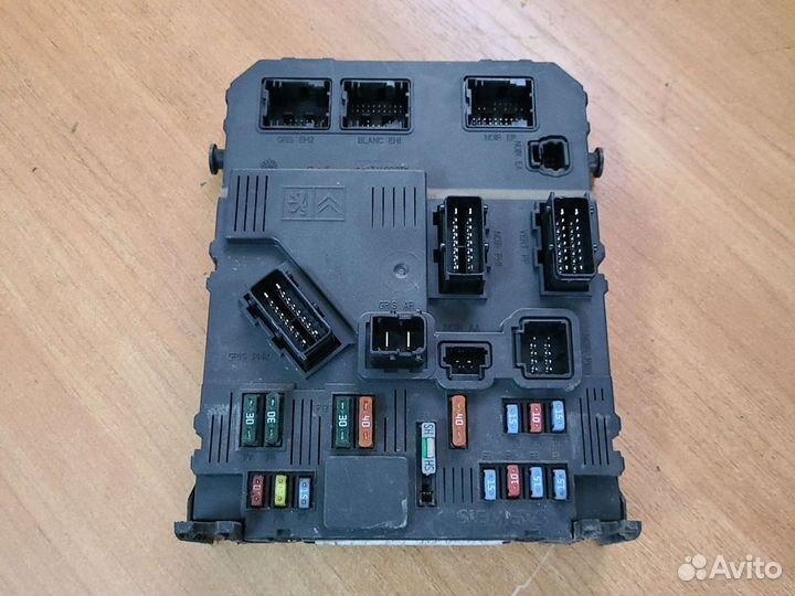 Эбу BSI блок комфорта berlingo partner 206