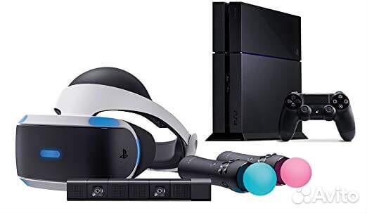 Аренда приставки PS4, PS VR