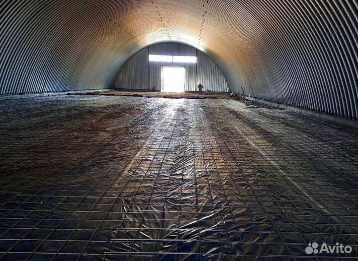 Ангар арочный