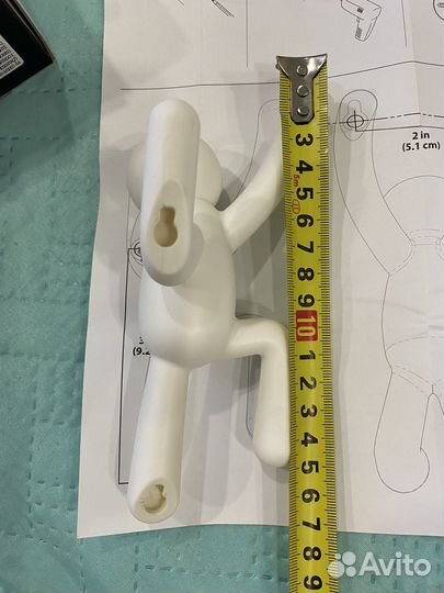 Вешалки крючки Umbra Buddy белый красный