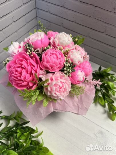 Букеты из мыла 8 марта