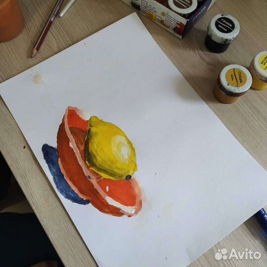 Уроки рисования для детей от 3х лет.1й урок-скидка