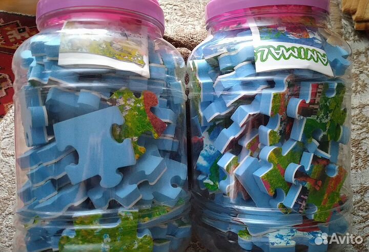 Пазлы крупные пенные