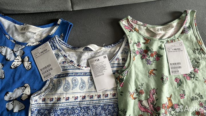 Платье H&M новое 92, 98