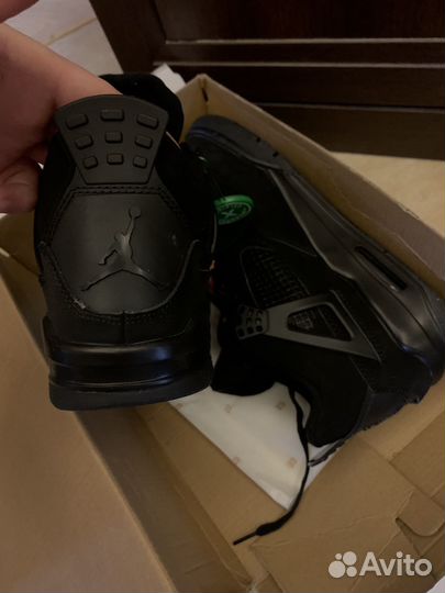 Nike air jordan 4 retro black