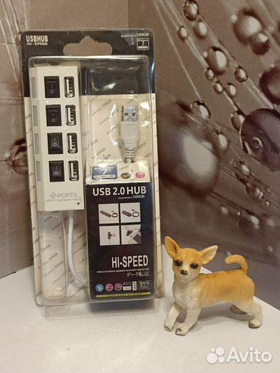 AR Хаб USB-концентратор USB 2.0 на 4 порта