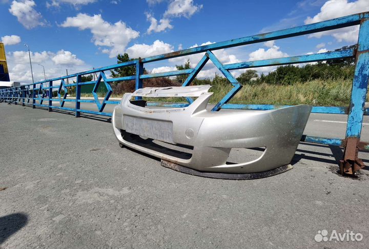 Передний бампер priora 2 снежная королева