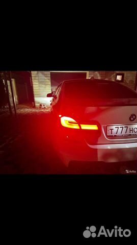 Тюнинг фонари LED BMW F10 стиль G30 без доработок