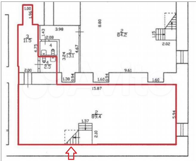Торговая площадь, 30 м²