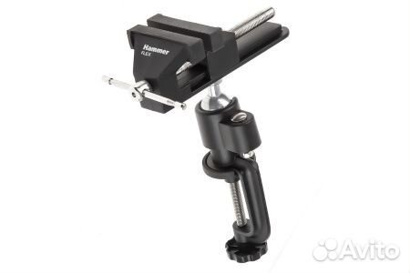 Тиски Hammer Flex TS100 100мм, поворотные на стр