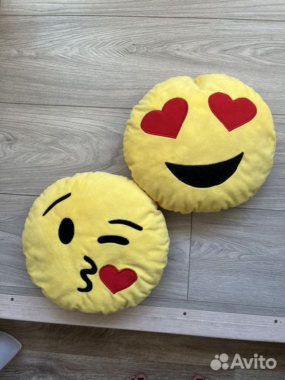 Подушки смайлы
