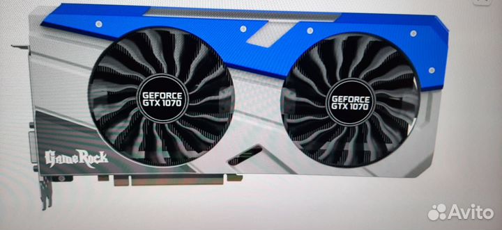 Видеокарта PCI-E Palit GeForce GTX 1070 GameRock