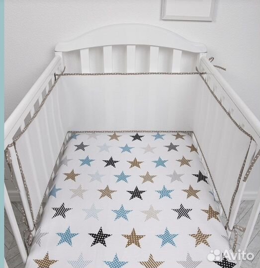 Бортики в детскую кроватку