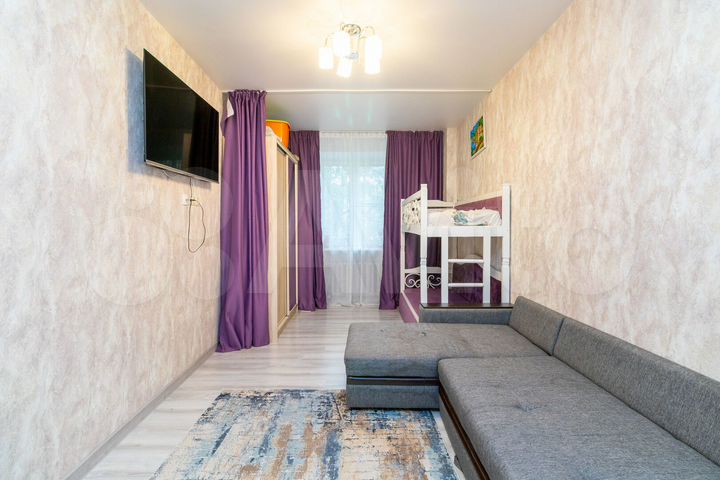 Комната 19,7 м² в 4-к., 3/4 эт.