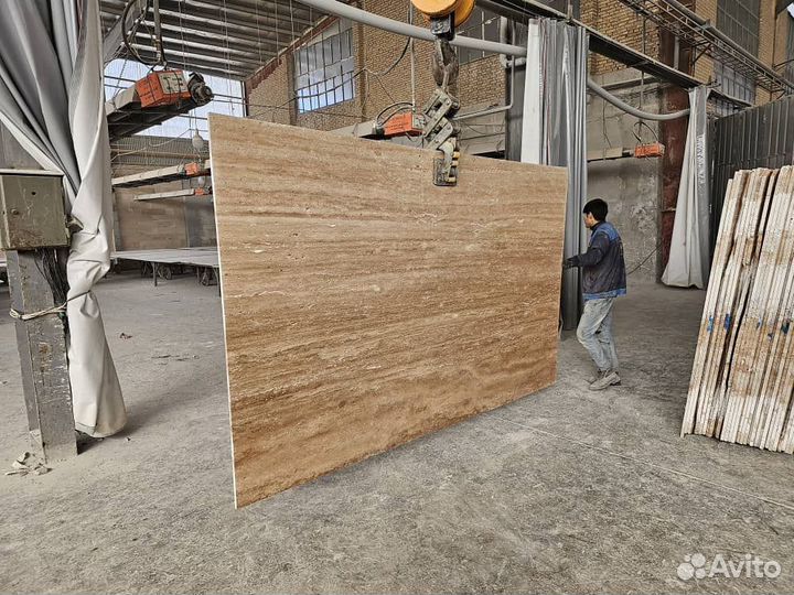 Травертин Ноча слябы