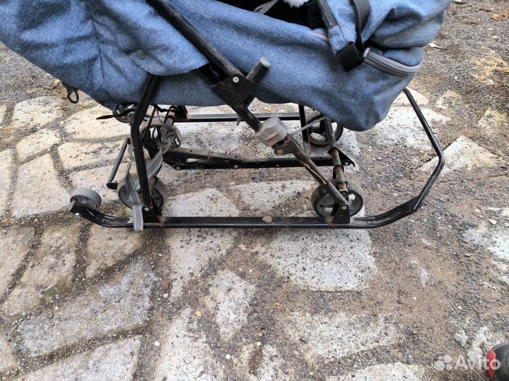 Коляска санки