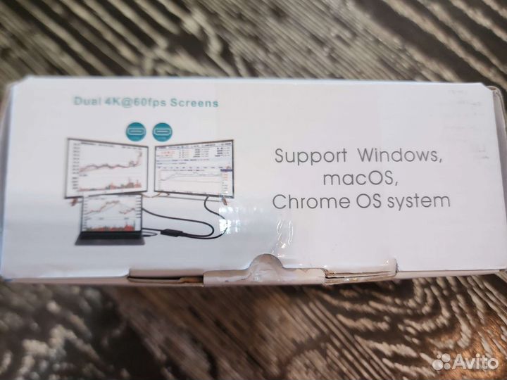 Конвертер palmexx USB to Dual hdmi 4K/60Hz