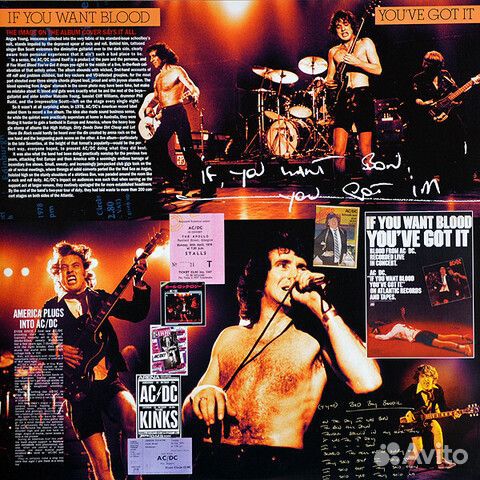 AC/DC / If You Want Blood You've Got It (LP)