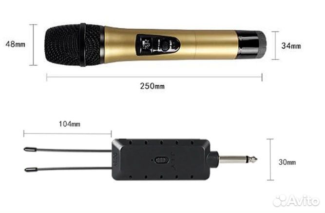 Караоке радиомикрофоны lomeho Е-8