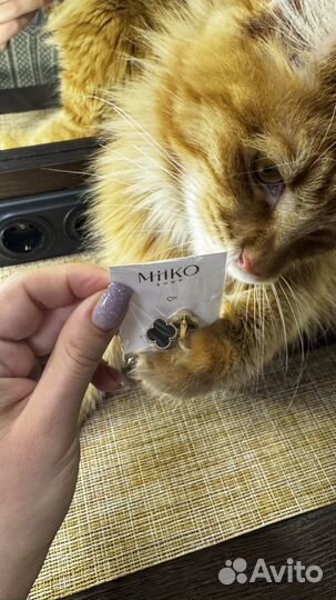 Серьги клевер