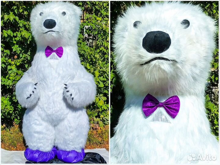 Бахилы для надувного медведя