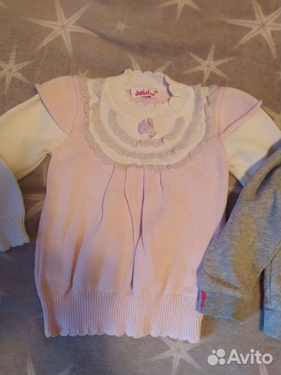 Пакет одежды для девочки 92 98 см