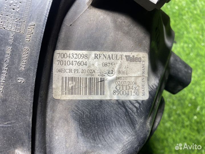 Фара передняя Renault Scenic I