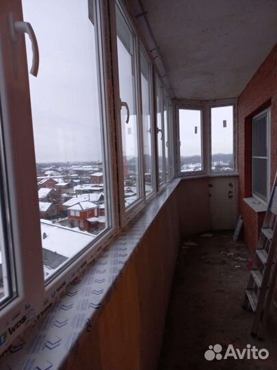 Балкон с утеплением, окна, остекление лоджий