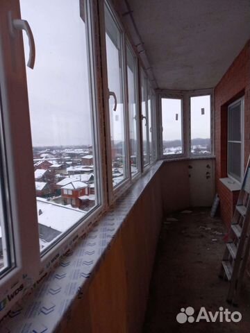 Балкон с утеплением, окна, остекление лоджий