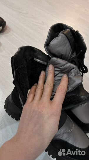 Зимние ботинки tamaris женские