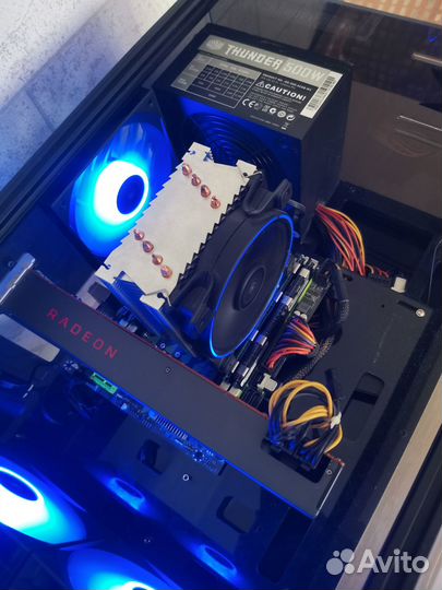 Игровой компьютер Xeon E5 + 16gb + RX 5700 8gb