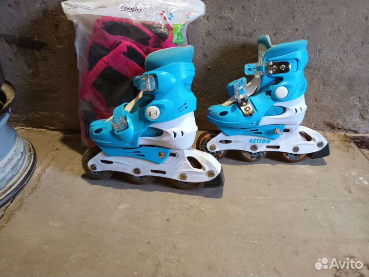 Детское ролики с защитой