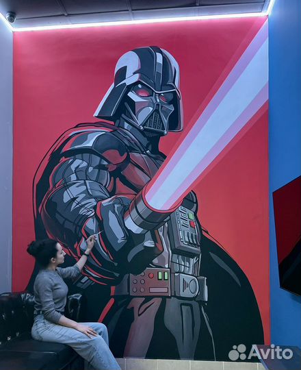 Роспись стен / графити оформление / художники