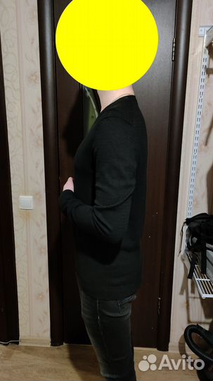 Лонгслив (чёрный) кофта oodji