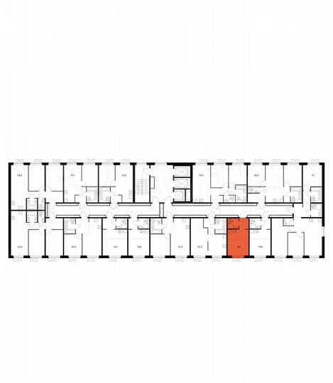Квартира-студия, 19,7 м², 17/25 эт.