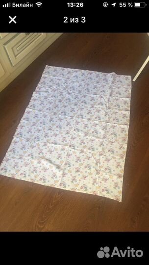 Пеленки 4 шт фланель большие на дет кровать