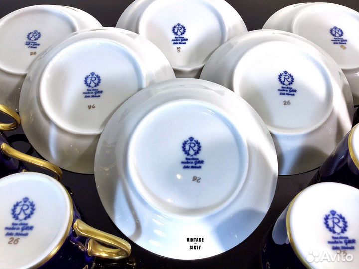 Кофейная пара сервиз на 6 персон Reichenbach