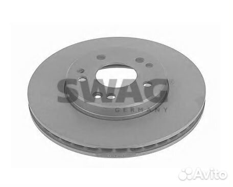 Диск тормозной передн.вент. Мерседес E-klass W124