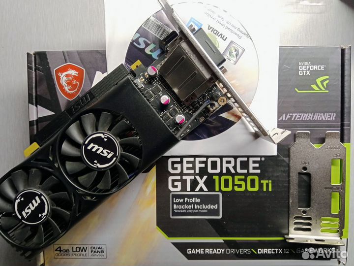 Видеокарта gtx 1050 ti 4gb