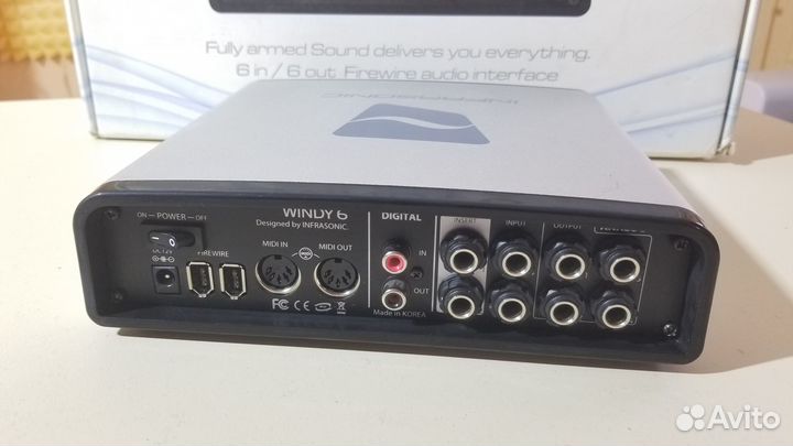 Infrasonic Windy6 Звуковая карта и Texas