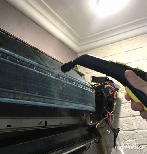 Чистка, заправка и ремонт кондиционеров