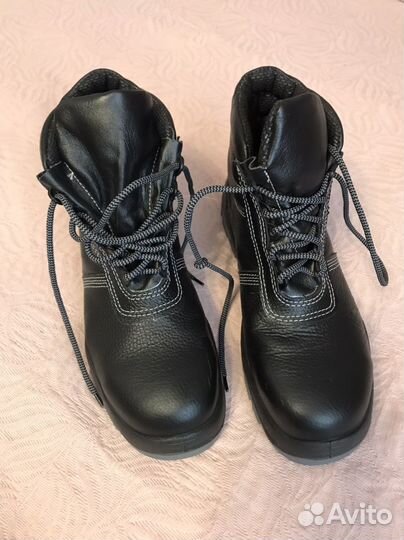 Ботинки кожаные демисезонные