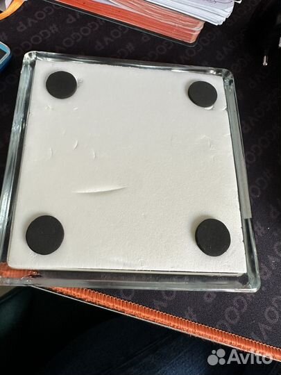 Монетница стеклянная на регистратуру