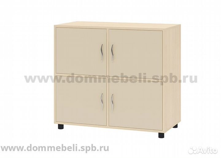 Тумба 4-дв. 7.01 Дельта дуб молочный/розовый