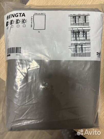 IKEA бенгта Блокирующая свет гардина, 1 шт