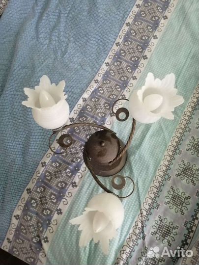 Люстра потолочная бу