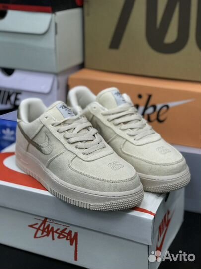 Кроссовки Nike Air Force 1 х Stussy
