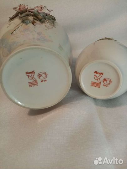 Вазы тонкий фарфор Кисловодск