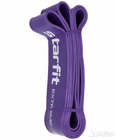 Эспандер ленточный 23-68 кг, 208х6,4см, фиолетовый