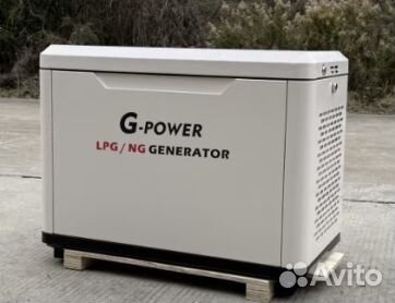 Газовый генератор 9 kW g-powerSL9000SE3 с постоянн